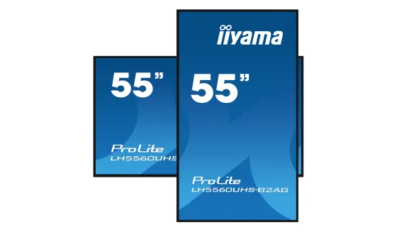 iiyama ProLite LH5560UHS-B2AG écran d'affichage numérique 4K de 55 pouces avec système d'exploitation Android et orientation flexible
