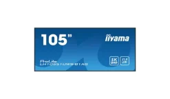 iiyama ProLite LH10551UWS-B1AG Écran professionnel 5K UW de 105 pouces pour affichage panoramique 21:9 spécialisé dans les environnements commerciaux.