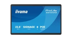 iiyama ProLite S2425AS-B1P Écran d'affichage professionnel petit format 24 pouces, optimisé par le système de gestion de contenu intégré iiSignage².