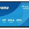 iiyama ProLite TE9813A-B2AG Écran interactif de 98 pouces certifié Google EDLA, pour une intégration et une collaboration fluides