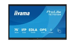 iiyama ProLite TE7515A-B1AG écran interactif 75 pouces 4K UHD certifié Google EDLA