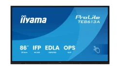 iiyama ProLite TE8613A-B2AG Écran IFP de 86 pouces certifié Google EDLA pour une intégration et une collaboration fluides
