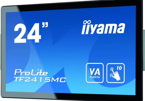 iiyama PROLITE TF2415MC-B2 24" VA Moniteur, 1920 x 1080 Full HD, 60Hz, 16ms