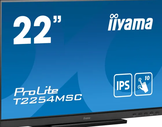 iiyama ProLite T2254MSC-B1AG 22" Touchscreen-Monitor 22" Display tactile