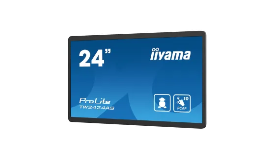 iiyama ProLite TW2424AS-B1 PC avec écran tactile interactif Full HD In-cell PCAP 10 points de 24 pouces et système d'exploitation Android
