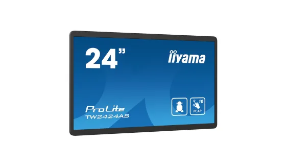 iiyama ProLite TW2424AS-B1 PC avec écran tactile interactif Full HD In-cell PCAP 10 points de 24 pouces et système d'exploitation Android