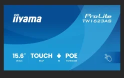 iiyama ProLite TW1623AS-B3P pC à écran tactile PCAP 10 points de 16 pouces avec système d'exploitation Android, technologie Power-over-Ethernet (PoE) et iiSignage²