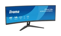 iiyama ProLite XCB4594DQSU-B1 Moniteur incurvé ultra-large de 45 pouces avec résolution Dual QHD et support réglable en hauteur