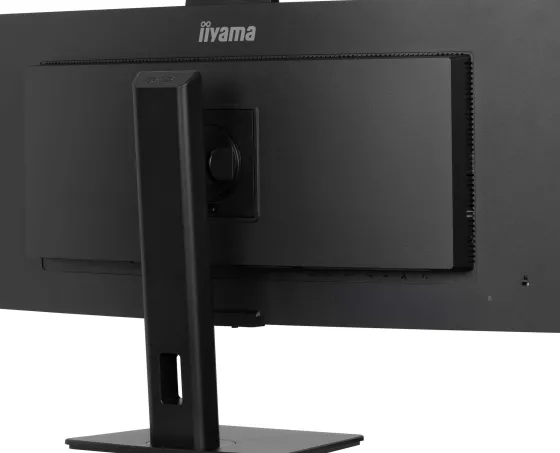 iiyama ProLite XCB3497WQSNPH-B1 34" VA UWQHD Écran incurvé avec caméra et microphone Windows Hello intégrés, station d'accueil USB-C, LAN, commutateur KVM