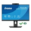 iiyama ProLite XUB2490HSUH-B2 Moniteur de bureau 24 pouces avec webcam et microphone Windows Hello intégrés