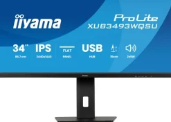 iiyama ProLite XUB3493WQSU-B6 moniteur ultra-large de 34 pouces avec technologie IPS, PiP, PBP et support réglable en hauteur