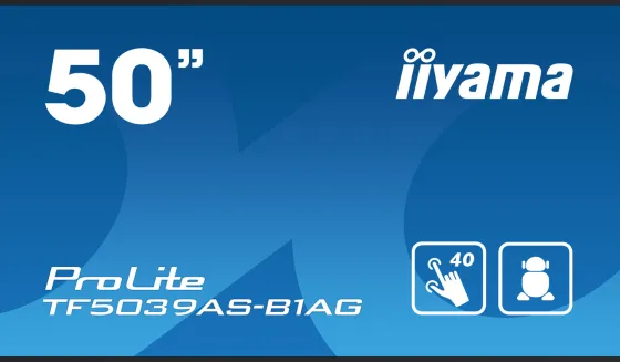 iiyama TF5039AS-B1AG - Display tactile 50"