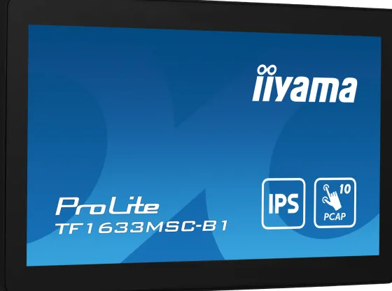 iiyama TF1633MSC-B1 - Moniteur IPS 16", 1920 x 1080 Full HD, 68Hz, 5ms