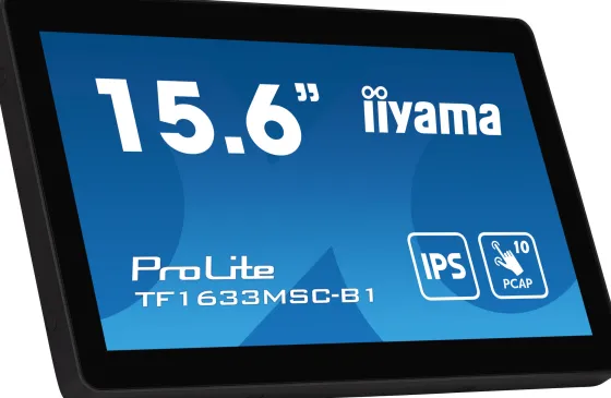iiyama TF1633MSC-B1 - Moniteur IPS 16", 1920 x 1080 Full HD, 68Hz, 5ms