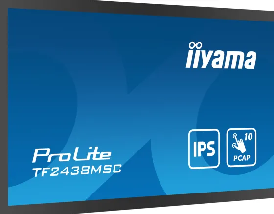 iiyama TF2438MSC-B1 - Moniteur IPS 24", 1920 x 1080 Full HD, 83Hz, 5ms