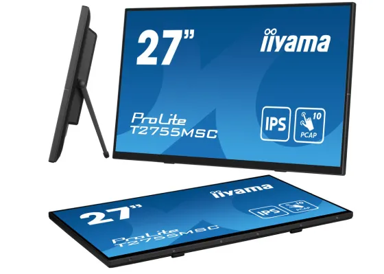 iiyama T2755MSC-B1 - Moniteur IPS 27", 1920 x 1080 Full HD, 5ms