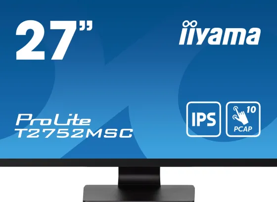 iiyama T2752MSC-B1 - Moniteur IPS 27", 1920 x 1080 Full HD, 100Hz, 5ms