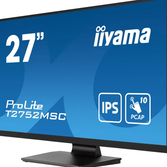 iiyama T2752MSC-B1 - Moniteur IPS 27", 1920 x 1080 Full HD, 100Hz, 5ms