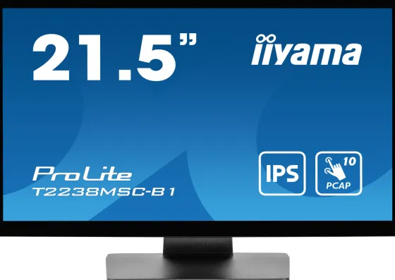 iiyama T2238MSC-B1 - Moniteur IPS 22", 1920 x 1080 Full HD, 83Hz, 5ms