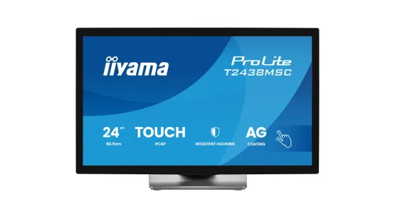iiyama T2438MSC-B2 Écran tactile ProLite 23,8 pouces DeepContrast PCAP+ à 10 points