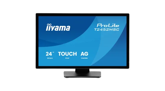 iiyama T2452MSC-B2AG Écran tactile ProLite 24 pouces DeepContrast PCAP+ avec fonction tactile 10 points