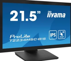 iiyama T2234MSC-B1S 22" IPS Moniteur, 1920 x 1080 Full HD, 60Hz, 8ms