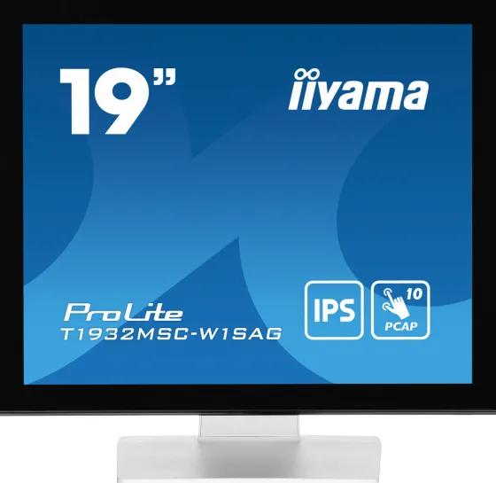 iiyama T1932MSC-W1SAG - Moniteur IPS 19", 1280 x 1024 SXGA, 80Hz, 14ms
