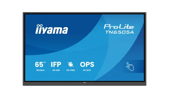 iiyama TN6505A-B1AG Écran tactile ProLite Professional de 64,5 pouces sans système d'exploitation