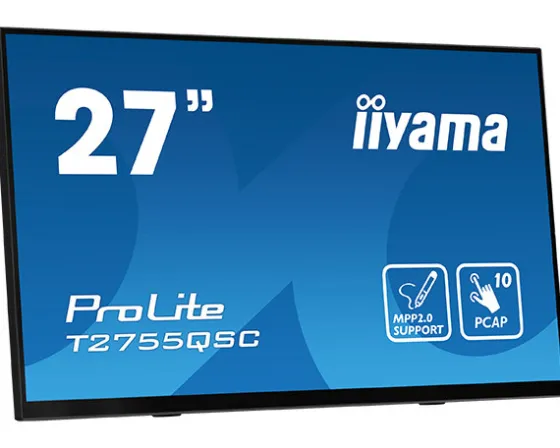 iiyama T2755QSC-B1 Moniteur IPS 27", 2560 x 1440 QHD / WQHD, 75Hz, 5ms