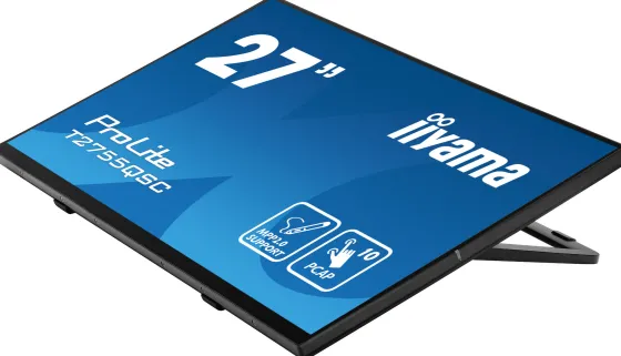 iiyama T2755QSC-B1 Moniteur IPS 27", 2560 x 1440 QHD / WQHD, 75Hz, 5ms
