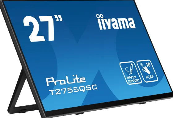 iiyama T2755QSC-B1 Moniteur IPS 27", 2560 x 1440 QHD / WQHD, 75Hz, 5ms