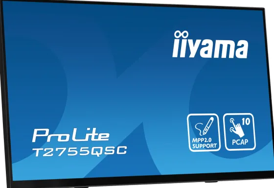 iiyama T2755QSC-B1 Moniteur IPS 27", 2560 x 1440 QHD / WQHD, 75Hz, 5ms