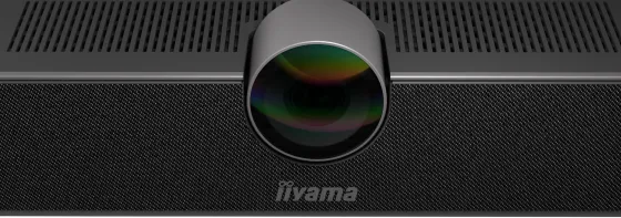 iiyama UC CAM120ULB-1 Caméra de conférence, 3840 x 2160 4K UHD, 12 MP, 30 fps, 120°