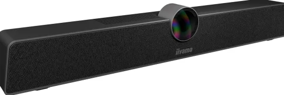 iiyama UC CAM120ULB-1 Caméra de conférence, 3840 x 2160 4K UHD, 12 MP, 30 fps, 120°