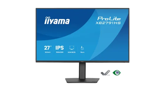 iiyama XB2791HS-B1 Écran ProLite 27 pouces doté de la technologie IPS, d'un taux de rafraîchissement de 120 Hz et d'un socle ergonomique