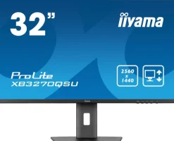 iiyama XB3270QSU-B1 - Moniteur IPS 32", 2560 x 1440 QHD / WQHD, 100Hz, 3ms