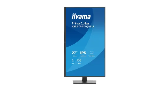 iiyama XB2793QSU-B1 Écran ProLite 27 pouces doté d'une dalle IPS, d'une résolution QHD, d'un socle ergonomique et d'un concentrateur USB