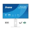 iiyama XB2797QSU-W1 Écran ProLite 27 pouces QHD IPS doté d'un cadre fin sur les quatre côtés, d'un socle ergonomique et de la certification EPEAT Silver