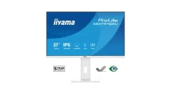 iiyama XB2797QSU-W1 Écran ProLite 27 pouces QHD IPS doté d'un cadre fin sur les quatre côtés, d'un socle ergonomique et de la certification EPEAT Silver
