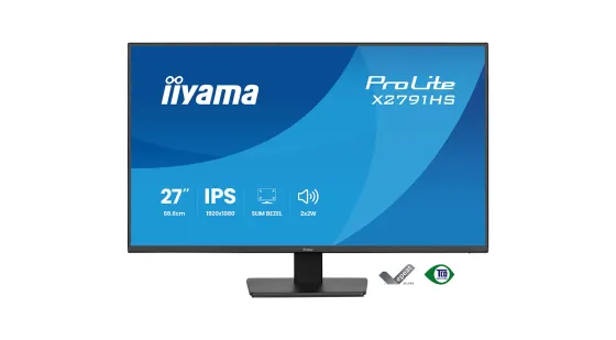 iiyama X2791HS-B1 Écran ProLite 27 pouces doté de la technologie IPS, d'un taux de rafraîchissement de 120 Hz et de la certification Eye Comfort