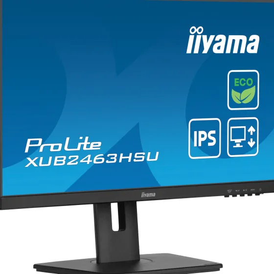 iiyama XUB2463HSU-B1 - Moniteur IPS 24", 1920 x 1080 Full HD, 100Hz, 3ms
