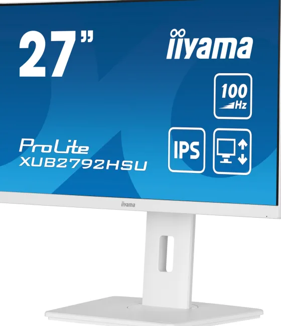iiyama XUB2792HSU-W6 - Moniteur IPS 27", 1920 x 1080 Full HD, 100Hz, 1ms