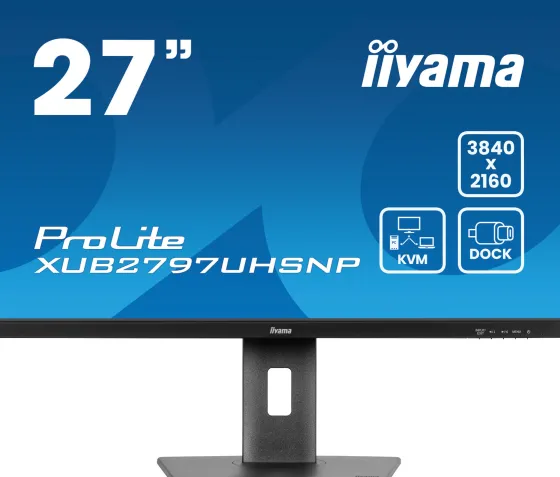iiyama XUB2797UHSNP-B1 - Moniteur IPS 27", 3840 x 2160 4K UHD, 140Hz, 4ms