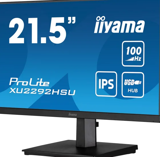 iiyama XU2292HSU-B6 - Moniteur IPS 22", 1920 x 1080 Full HD, 100Hz, 1ms