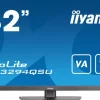 iiyama XU3294QSU-B1 32" VA Moniteur, 2560 x 1440 QHD / WQHD, 75Hz, 4ms