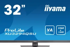 iiyama XU3294QSU-B1 32" VA Moniteur, 2560 x 1440 QHD / WQHD, 75Hz, 4ms