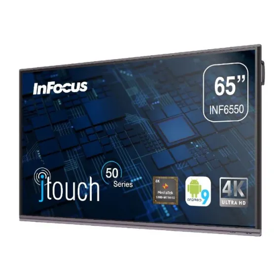 InFocus INF6550 65" Display tactile