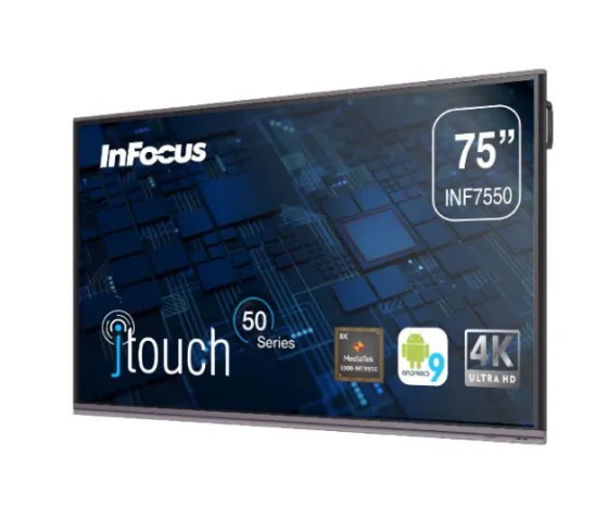 InFocus INF7550 75" Display tactile