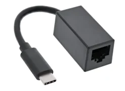 InLine Adaptateur réseau USB 3.0 câble, réseau Gigabit, USB Typ-C