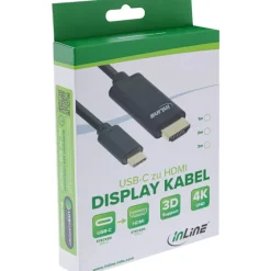 Inline Câble d'affichage USB, connecteur USB-C vers connecteur HDMI, 5 m